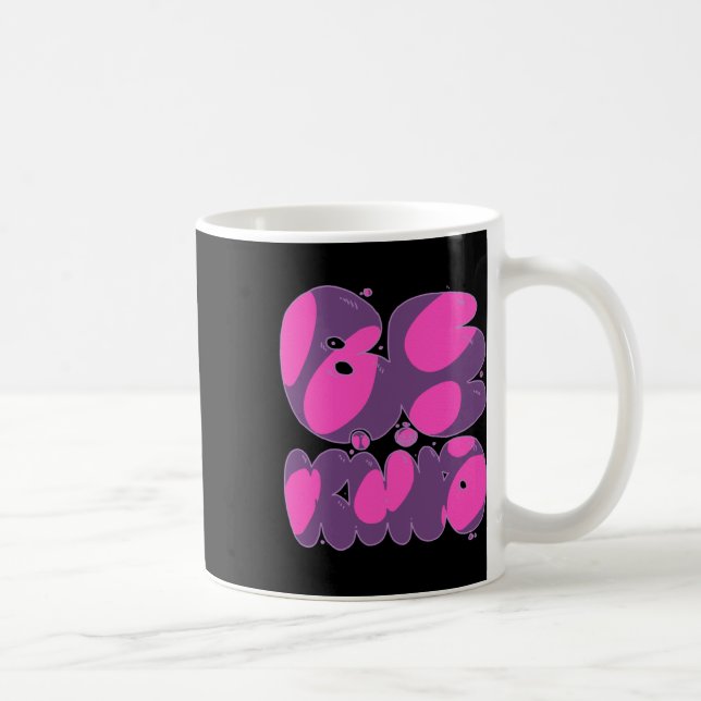 Var god Rosa och Lila Kaffemugg (Höger)