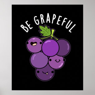 Var grafisk positiv grafisk Pun-Mörk BG Poster