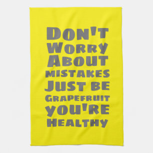 Var grapefrukt kökshandduk