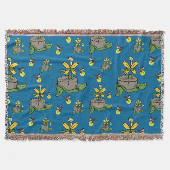 Vår Greets, sommarpipa Blanket Filt (Framsidan)