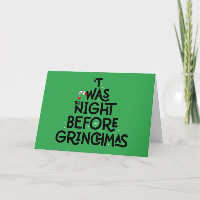 'Var Grinchmasnatten Kort (Framsida)