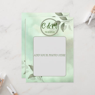 VÅR GRÖNSKAS BRÖLLOPSINVITATION PÅ VIETNAMESISKA INBJUDNINGAR