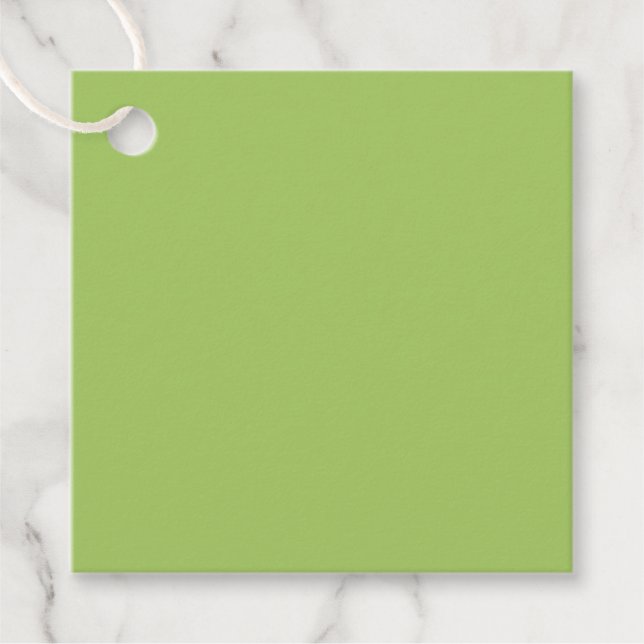 Vår Grönt, enkelt Ljust grönt, fast Ljust grönt Gåvor Etiketter (Framsida)