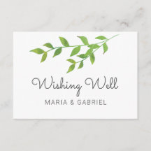 Vår grönt löv. Snyggt bröllop önskar lycka till