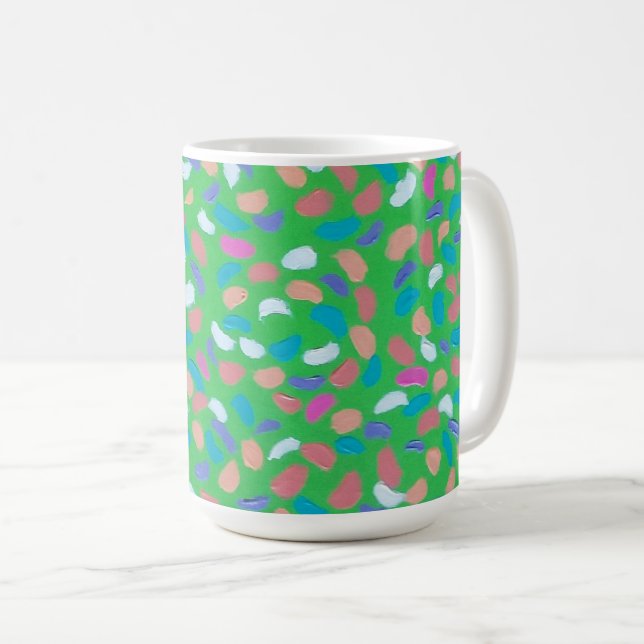 Vår Grönts Painterly Art Kaffemugg (Framsida höger)