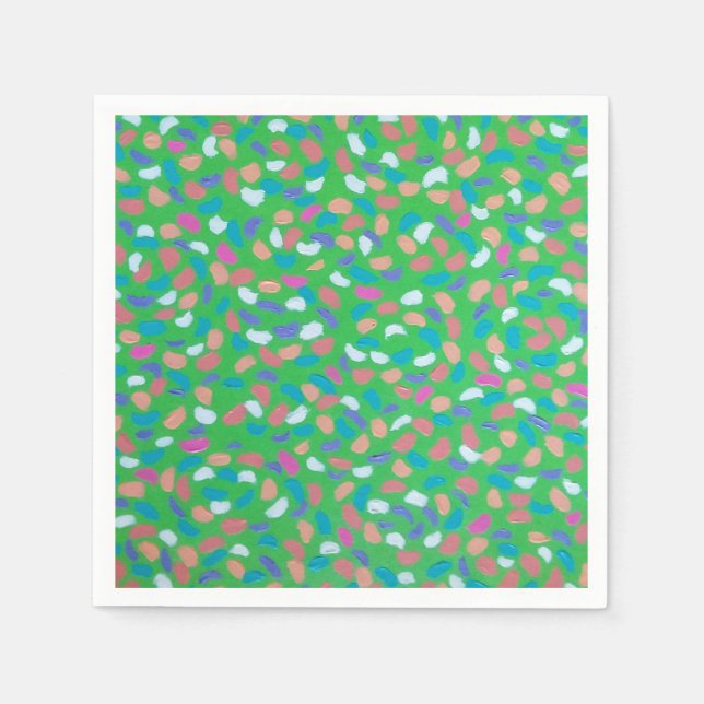 Vår Grönts Painterly Art Pappersservett (Framsidan)