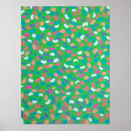 Vår Grönts Painterly Art Poster