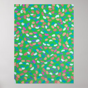 Vår Grönts Painterly Art Poster
