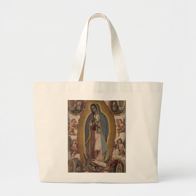 VÅR GUADALUPE-PRAY DAM FÖR OSS JUMBO TYGKASSE (Framsidan)