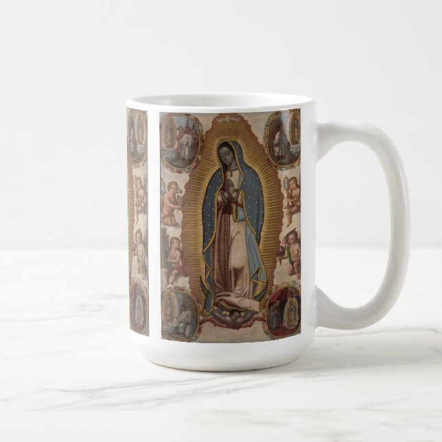 VÅR GUADALUPE-PRAY DAM FÖR OSS KAFFEMUGG (Höger)