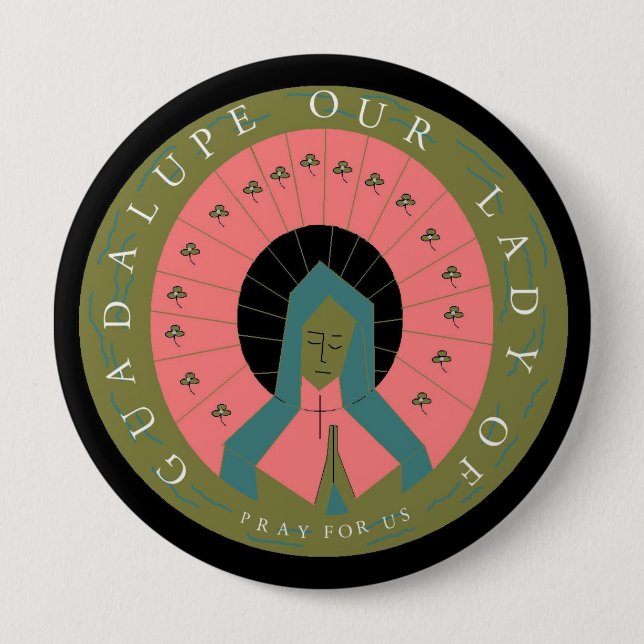 VÅR GUADALUPE-PRAY DAM FÖR OSS KNAPP (Framsida)