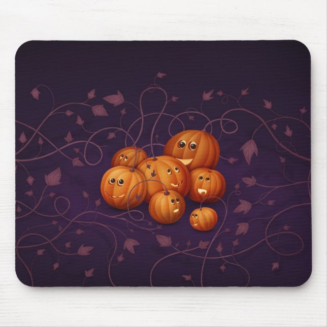 Var Halloween pumpor är födda Musmatta (Framsidan)