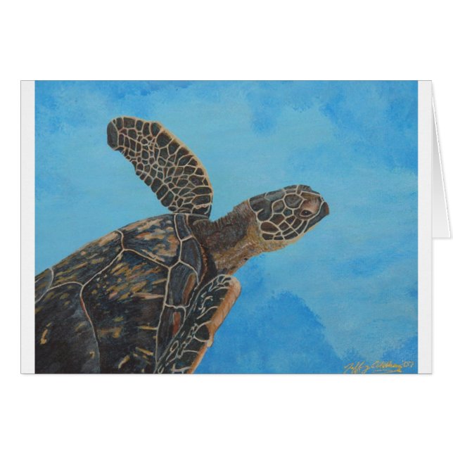 vår hanu 5x6.5 300 hälsningskort (Framsidan Horizontal)