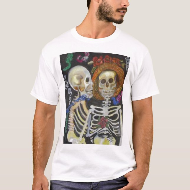 Var har du varit allt mitt liv? tee shirt (Framsida)