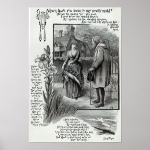 Var har du varit till min nätt maid? poster