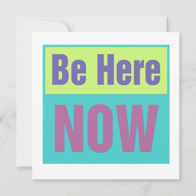 Var här nu inbjudan (Framsida)