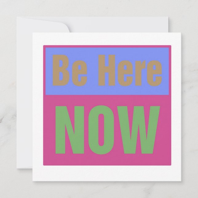 Var här nu inbjudan (Framsida)