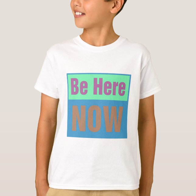 Var här nu t-shirt (Framsida)
