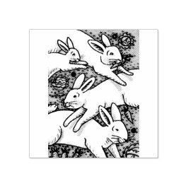 VÅR HARES, BUNNY GUBBER FRIMÄRKE STÄMPEL