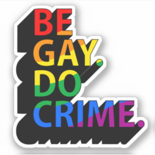 VAR HBTQ BEGÅ BROTT KLISTERMÄRKEN