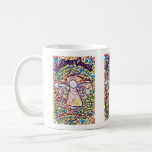 Vår Hearts Angel Cancer kan inte Dikt kaffe Mugg