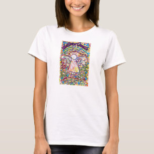 Vår Hearts Cancer kan inte göra Angel T-shirt