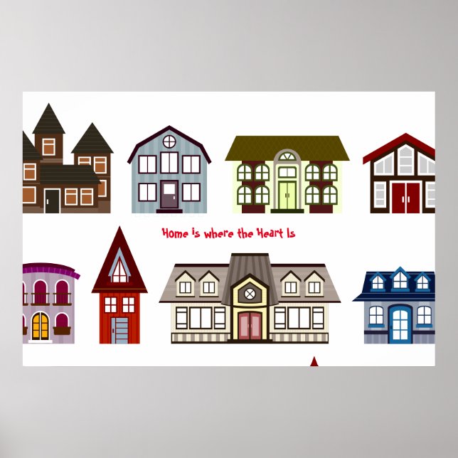 Vår Hem Poster (Framsidan)