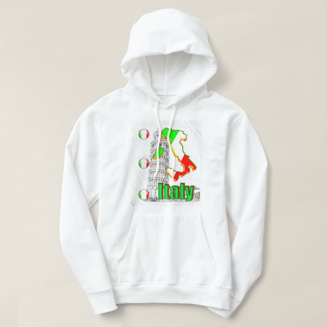 VÅR HEMMA - ITALIENS designsamling Hoodie (Design framsida)
