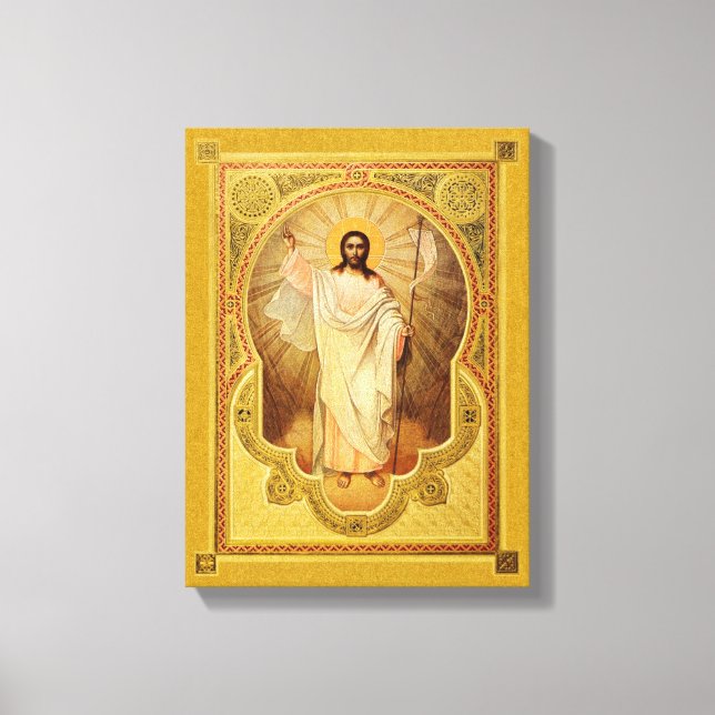 Vår Herre-Icon på Kanvastryck (Framsida)