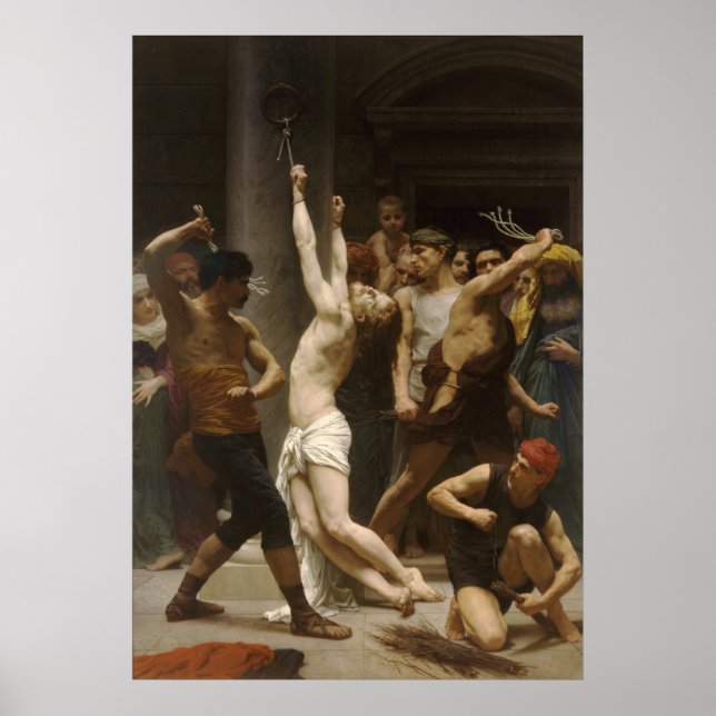 Vår Herre Jesus Kristus flaggellation (1880) Poster (Framsidan)