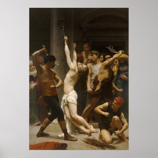Vår Herre Jesus Kristus flaggellation 1880 Poster (Framsidan)