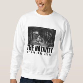 Vår Herre Jesus Kristus Julafton Sweater Lång Ärmad Tröja