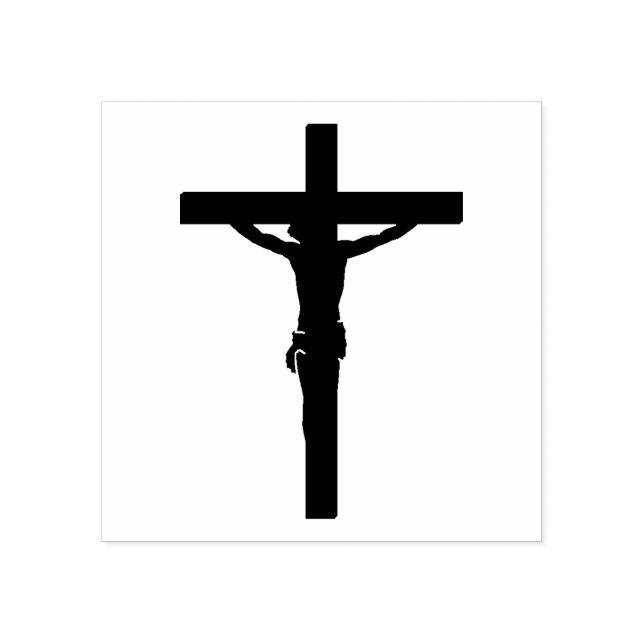 Vår Herre Jesus Kristus på Kor/Crucifix Stämpel (Tryck)