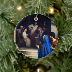 Vår Herres finess Julgransprydnad Keramik