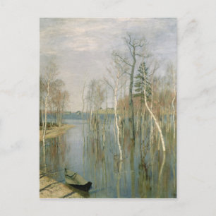 Vår, High Vatten, 1897 Vykort