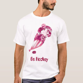 Var hockey som är röd t shirt