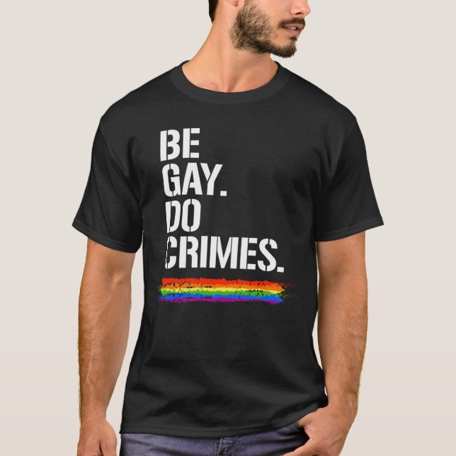 VAR HOMO BEGÅ BROTT T SHIRT (Framsida)