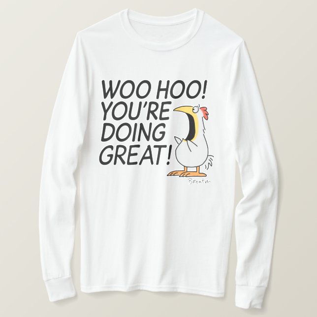 VÅR HOO DU GÖR UNDERBAR Sandra Boynton T Shirt (Design framsida)
