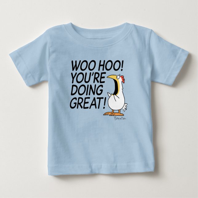 VÅR HOO DU GÖR UNDERBAR Sandra Boynton T Shirt (Framsida)