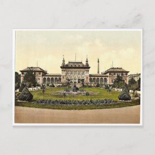 Vår House, Bad Elster, Sachsen, Tysklant sällsynt Vykort