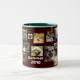 Vår hundsommar 2010 Två-Tonad mugg