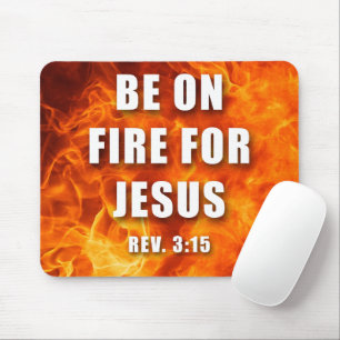 Var i brand för Jesus Christian Faith Gift Musmatta