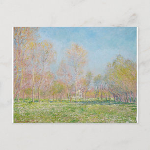 Vår i Giverny av Claude Monet Vykort