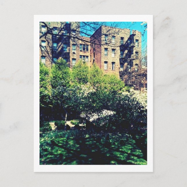 Vår i Inwood Vykort (Framsida)