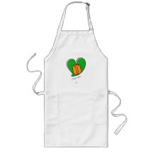 Vår i Kärlek - Orange Tulips Long Apron