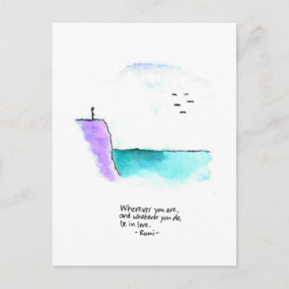 Var i kärlek vykort