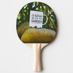 Var i min Garden Novelty roligt Pingisracket