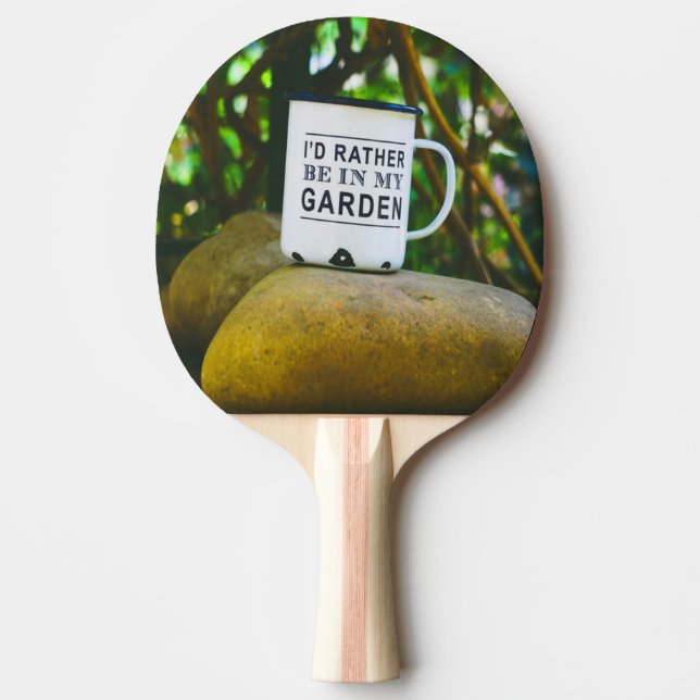 Var i min Garden Novelty roligt Pingisracket (Framsidan)