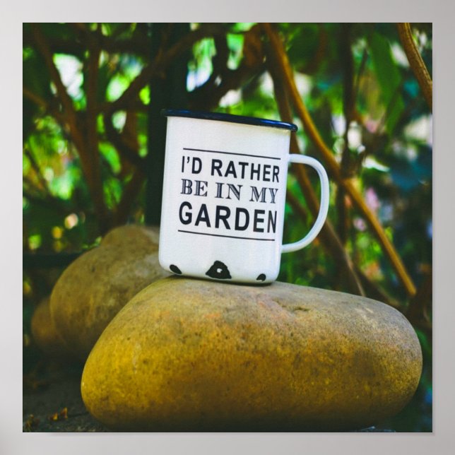 Var i min Garden Novelty roligt Poster (Framsidan)