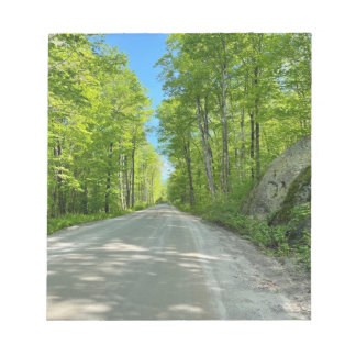 Vår i notch, Vermont - anteckningsblocket Anteckningsblock